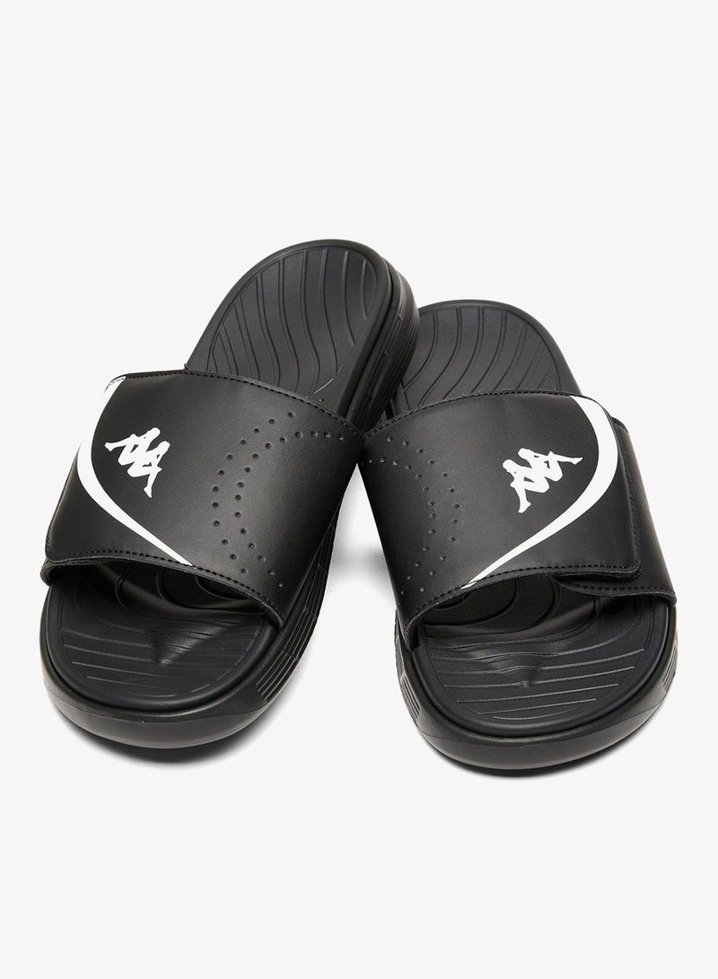 كابا شبشب سلايد رجالي بطبعة شعار - Image 2