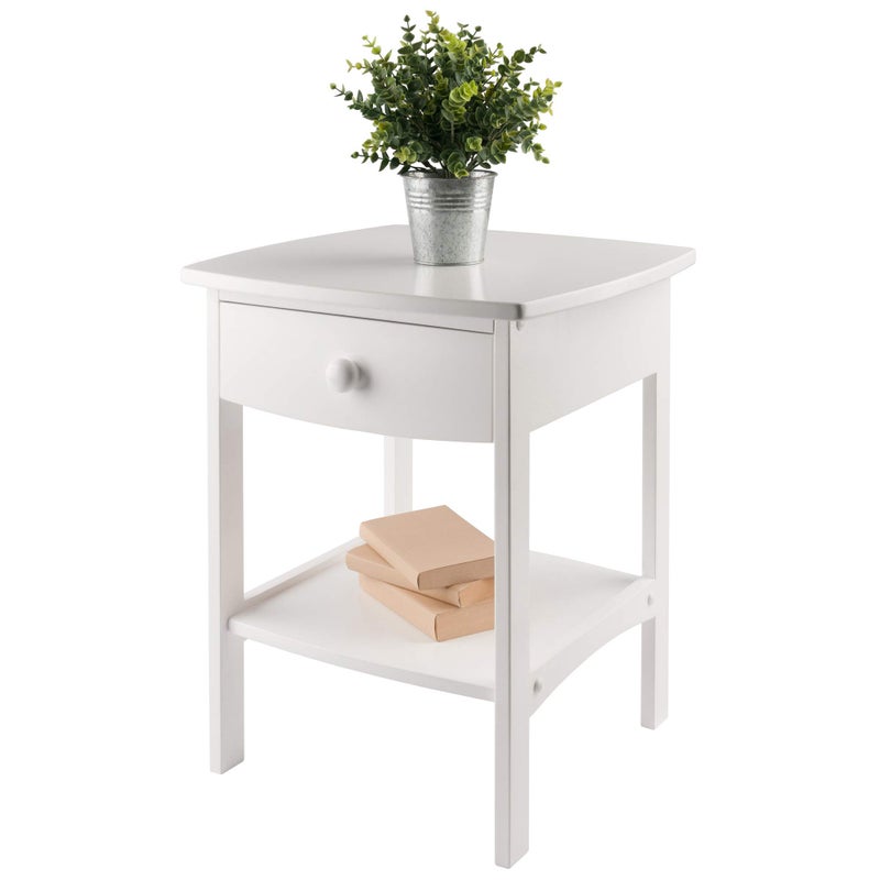 Winsome Wood Claire Accent Table, White - Image 2