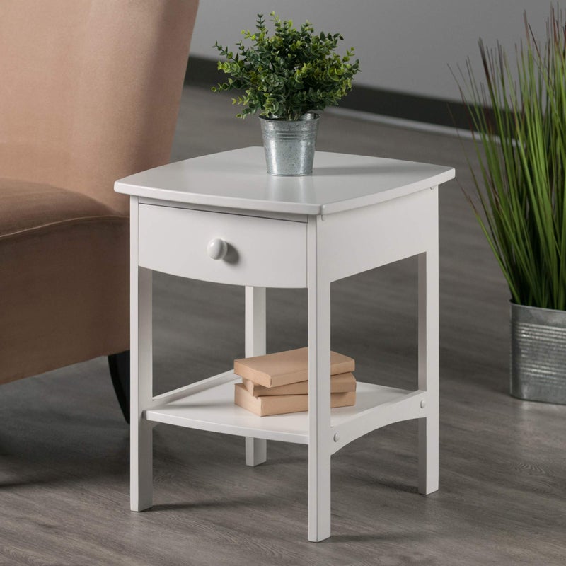 Winsome Wood Claire Accent Table, White - Image 5