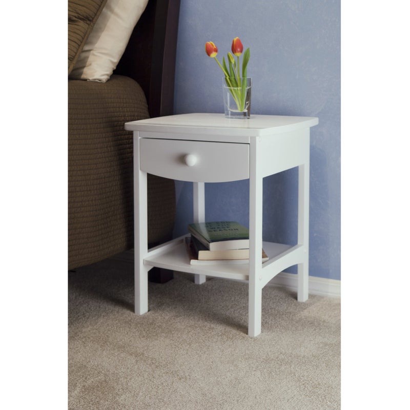 Winsome Wood Claire Accent Table, White - Image 4