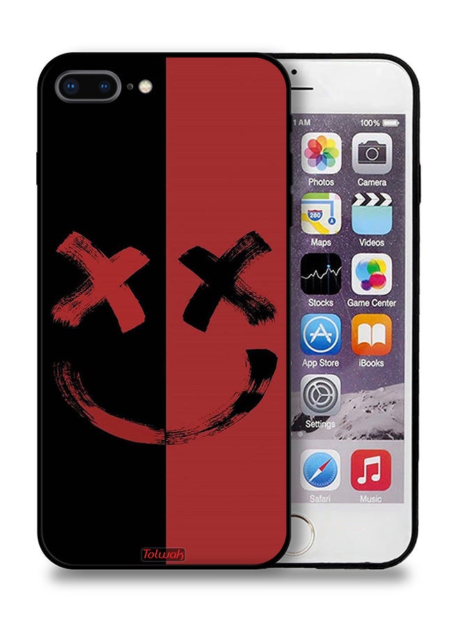 Tolwak Apple iPhone 7 Plus Protective Case Marshmallow Art Pattern - Image 1