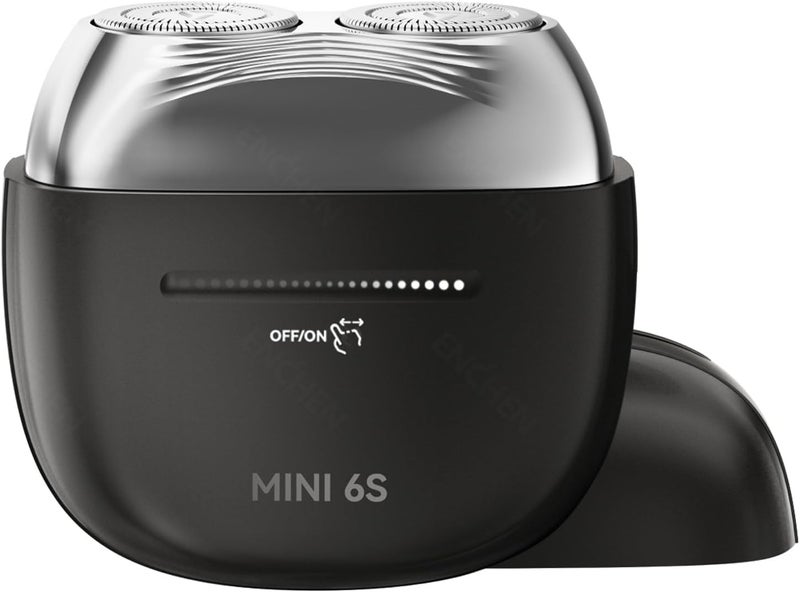 ENCHEN Mini Electric Shaver, Portable Shavers for Men, Slide Touch IPX7 Waterproof Electric Razor with Magnetic Shaving Dual-Head, USB-C Fast Rechargeable Beard Shaver for Home, Office, Car, Travel, Gifts 