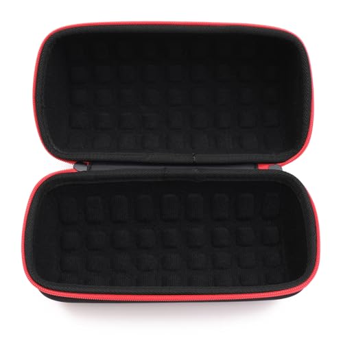 Techzere EVA Case Compatible with Pulse 5 Bluetooth Speaker, Black & Red - Image 3