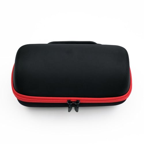 Techzere EVA Case Compatible with Pulse 5 Bluetooth Speaker, Black & Red - Image 4