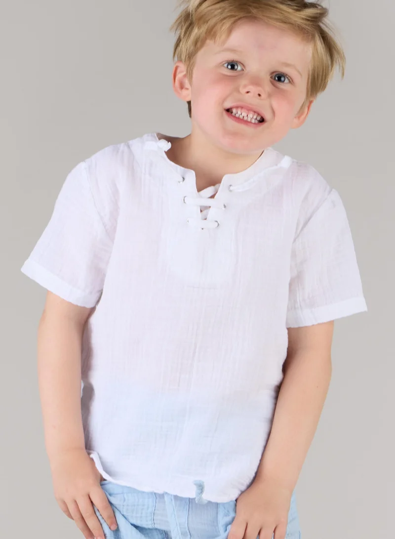 Just Nature  Kids String Crew Neck Vibrant for Men | Best Price UAE