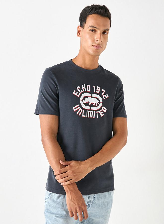 Ecko Unltd. Ecko Unltd Typographic Print Crew Neck T-shirt - Image 1