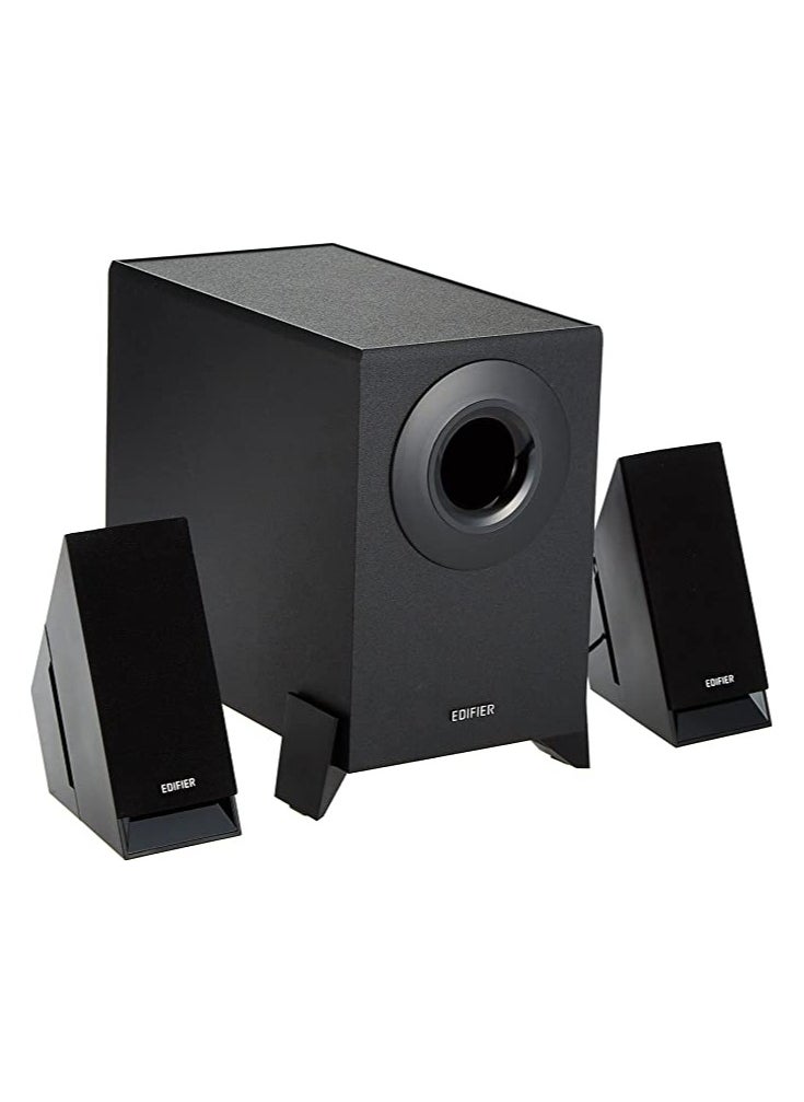 EDIFIER Edifier 2.1 Speaker System With Upward Angled Satellites M1360 Bk, wired  - Image 1
