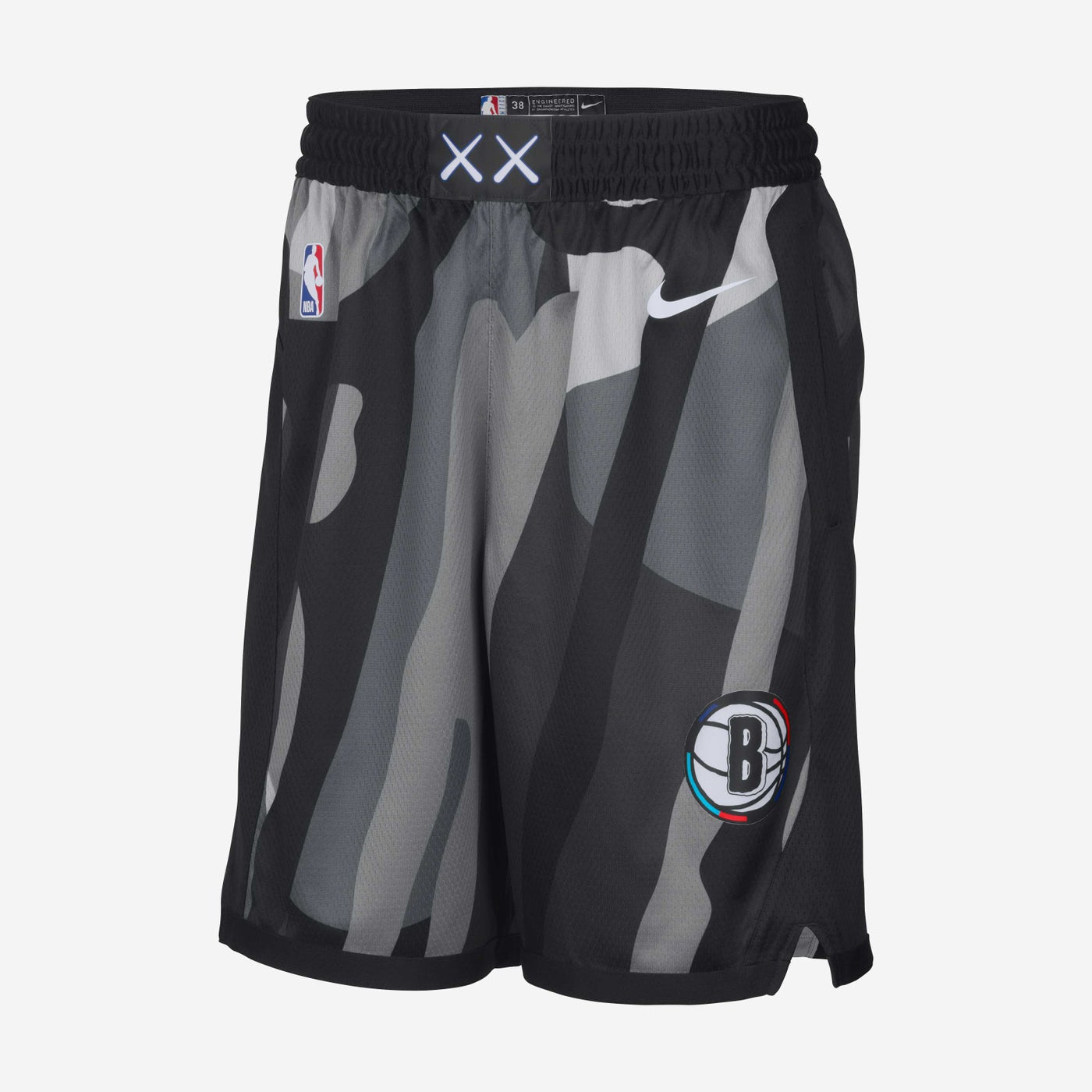 nets swingman shorts
