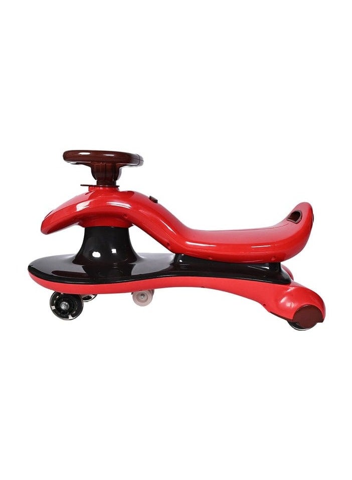 Baby Swing Car for Kids – Twisting Magic Ride-On Car with Music & LED Lights | No Battery, No Pedals | Smooth & Safe Ride for Toddlers & Children (1–7 Years) - Image 3