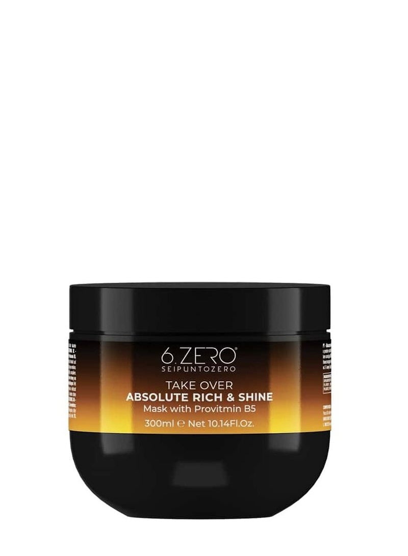 TAKE OVER ABSOLUTE RICH & SHINE MASK 300 ML