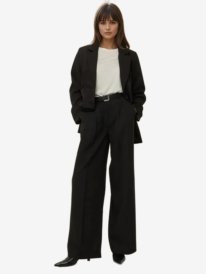 HICCUP Wide Leg Pleated Pants