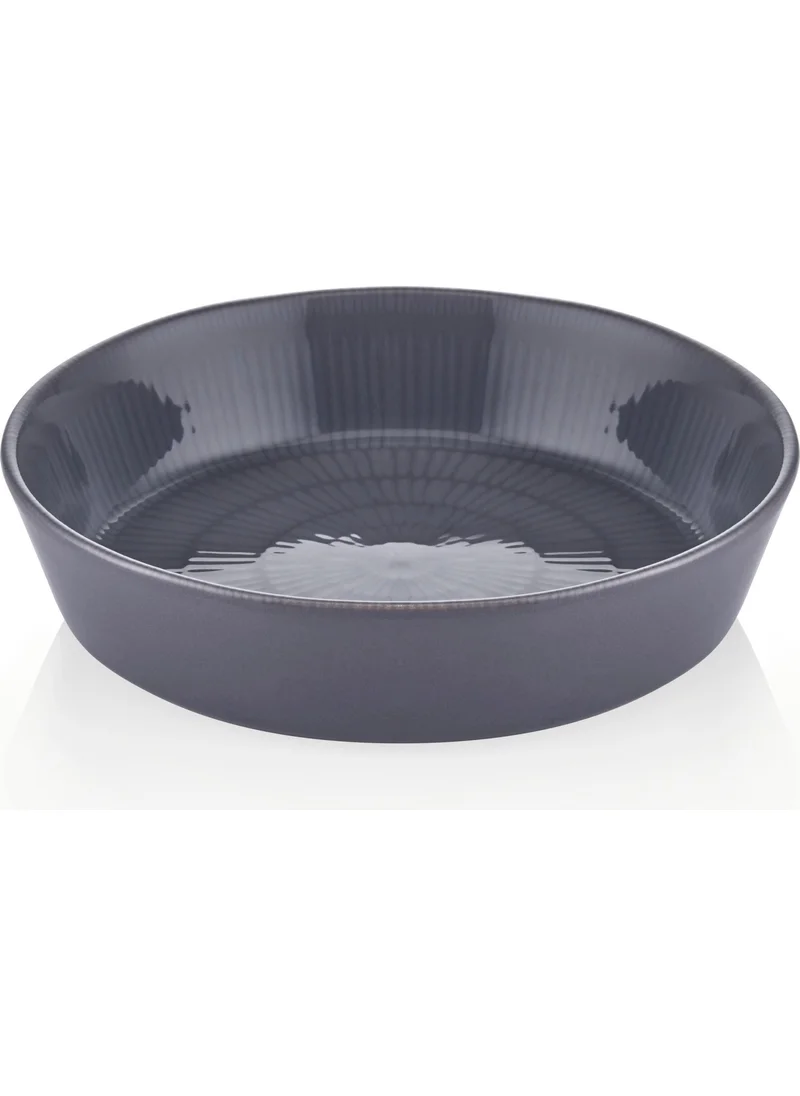 The Mia Noon Salad Bowl Gray 23X6 cm