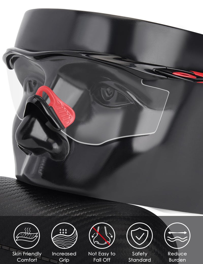 BLAZERBUCK Replacement Nose Pads Nose Piece for Oakley M2 Frame M2 Frame XL Sunglass - Red - Image 3