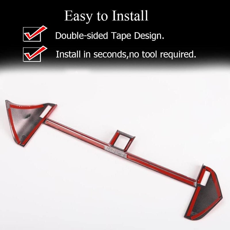 XITER ABS Red Console Air Vent Cover Frame for Nissan Rogue 2021-2026 - Image 3