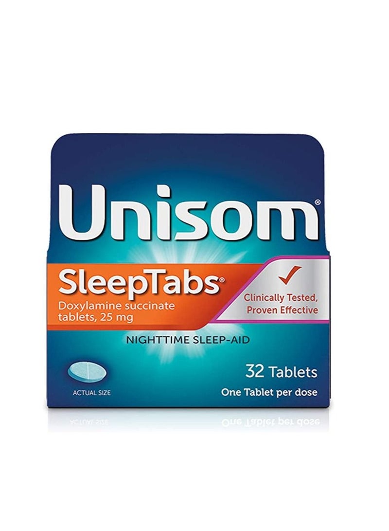 Nighttime Sleep-aid, Doxylamine Succinate - 32 Tablets