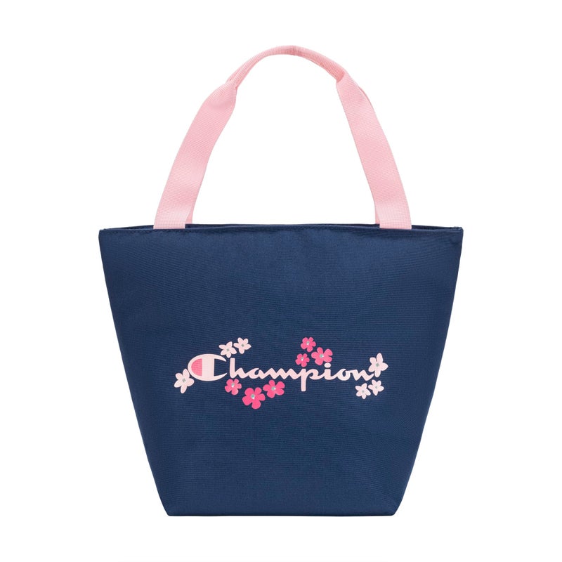 Champion Kids' Fresh Tote Lunch Kit, Navy/Pink, One Size, Fresh Tote Lunch Kit - Image 1