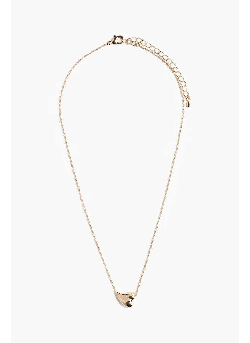 H&M Heart-Bead Necklace