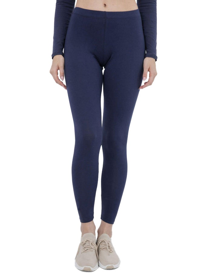 Carina Carina Cotton Slim Legging - navy  - Image 1