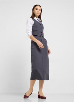 ELLA Halter Neck Vest & Skirt Set  - Image 1