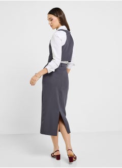 ELLA Halter Neck Vest & Skirt Set  - Image 2