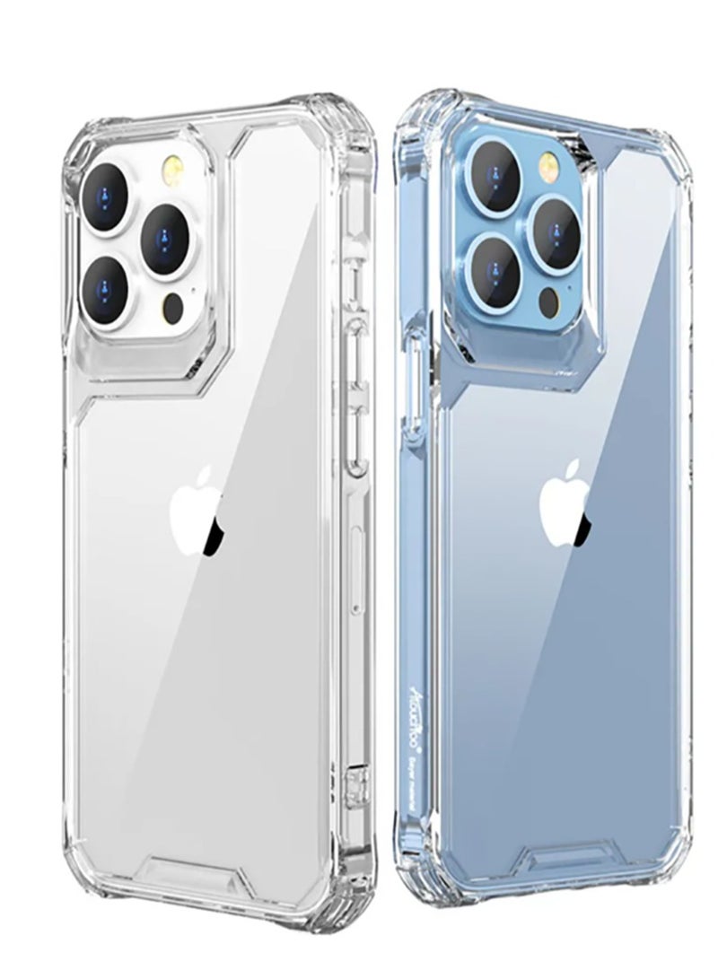 أتوشبو جراب شفاف بحماية فائقة وخامة عالية الجودة مضاد للصدمات لهاتف ايفون 13 برو iPhone 13 Pro - Image 3