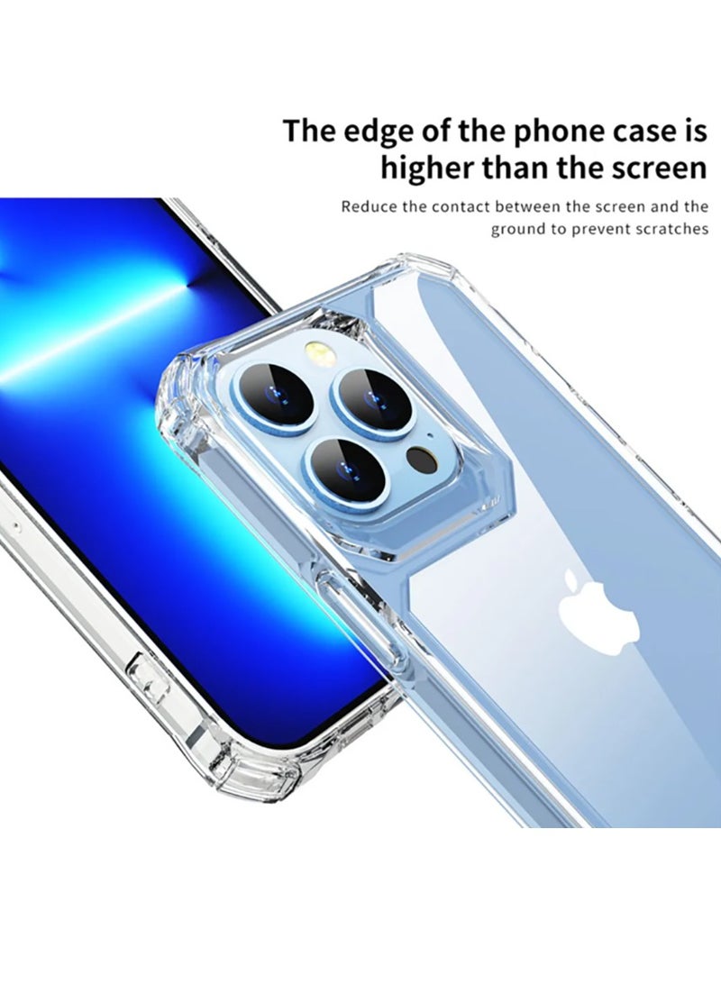 أتوشبو جراب شفاف بحماية فائقة وخامة عالية الجودة مضاد للصدمات لهاتف ايفون 13 برو iPhone 13 Pro - Image 2