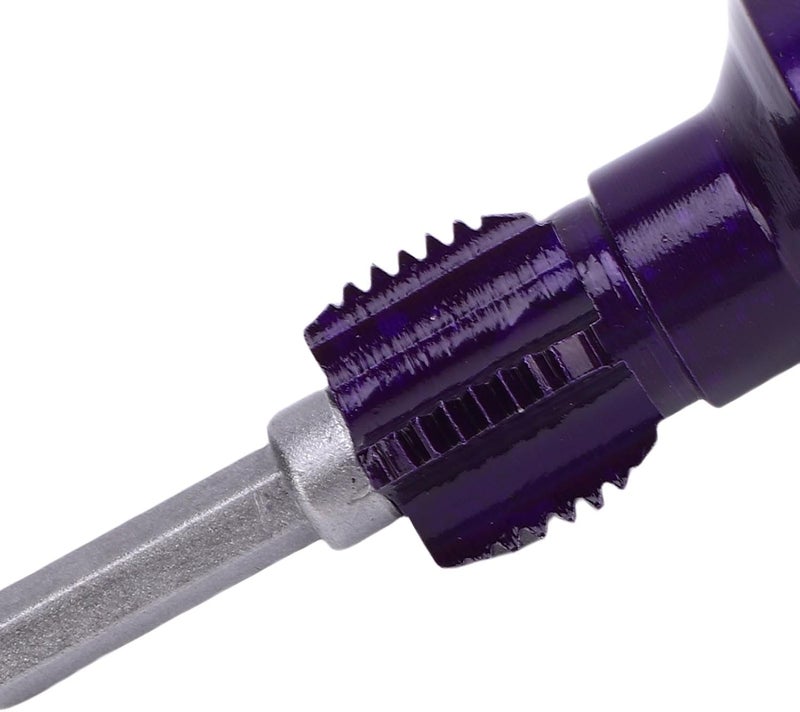 أداة قطع خيوط الأنابيب G1/2 PVC، مزودة بقاعدة سداسية، تتميز بالقدرة على تشكيل الخيوط الداخلية والخارجية معًا - من سبائك الفولاذ عالية الصلابة، توفر قطعًا دقيقًا وسريعًا للخيوط، وهي أداة فعالة لأعمال السباكة. - Image 2