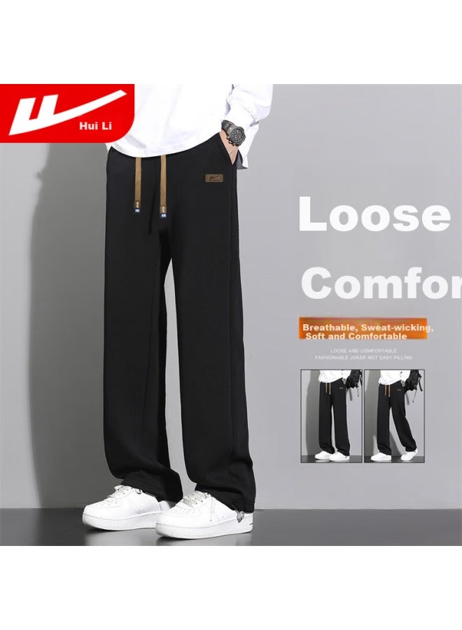 Warrior Men's Casual Loose Pants Men's Spring And Summer Wide Leg All-match Sports Trousers Men's Comfortable Long Pants Men's Trousers 5017 - Image 1