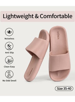 YORGOU YORGOU Big Size Bathroom Slippers For Men and Women Non-Slip Quick Drying Shower Shoes Comfortable And Soft Sole Slide On Sandal  - Image 4