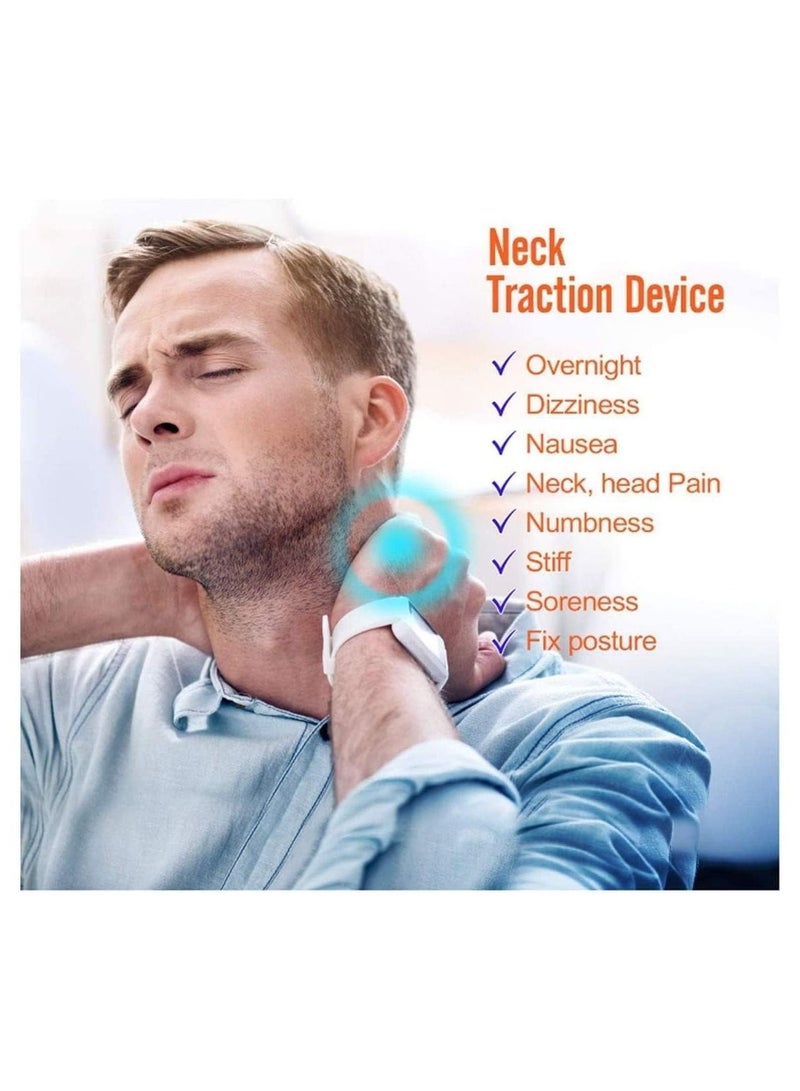 Yameem Neck Traction Pillow Neck Cervical Traction Collar Device for Neck Back Pain Relief  - Image 3