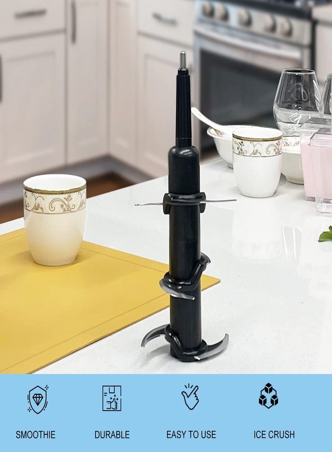 CUTIECLUB Blender 6-Stacked Blade Replacement Assembly for Ninja 72 oz Pitcher, Blades for Ninja Blender Kitchen System 1100W 1200w 1500w Pitcher BL660C BL740 BL642 BL500C Replacement Parts - Image 4