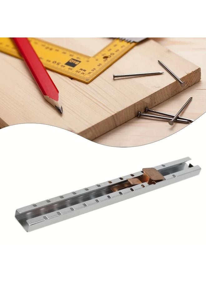 Durable Slate Marker Pencil With Metal Holder Waterproof Fine Tip White Copper Design - Image 2