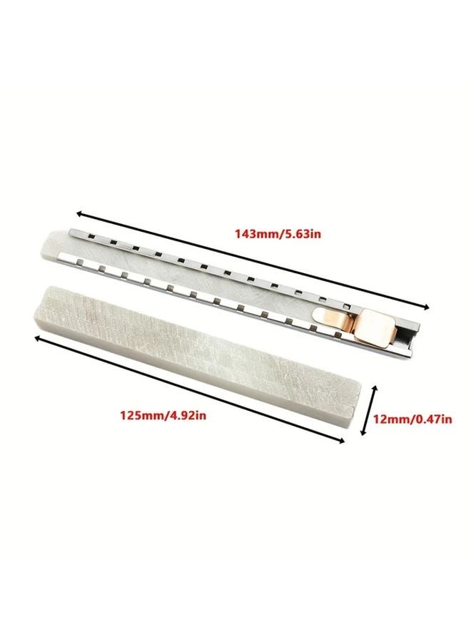 Durable Slate Marker Pencil With Metal Holder Waterproof Fine Tip White Copper Design - Image 4