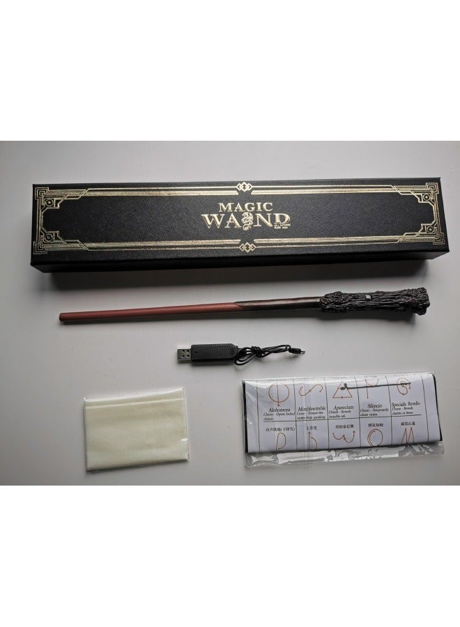 general Harry Potter Magic Props Harry Potter Flame Wand Dumbledore Brilliant Flame Magic Wand - Image 3