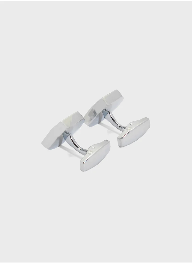 روبرت وود Octagon Classic Cufflinks Gift Set