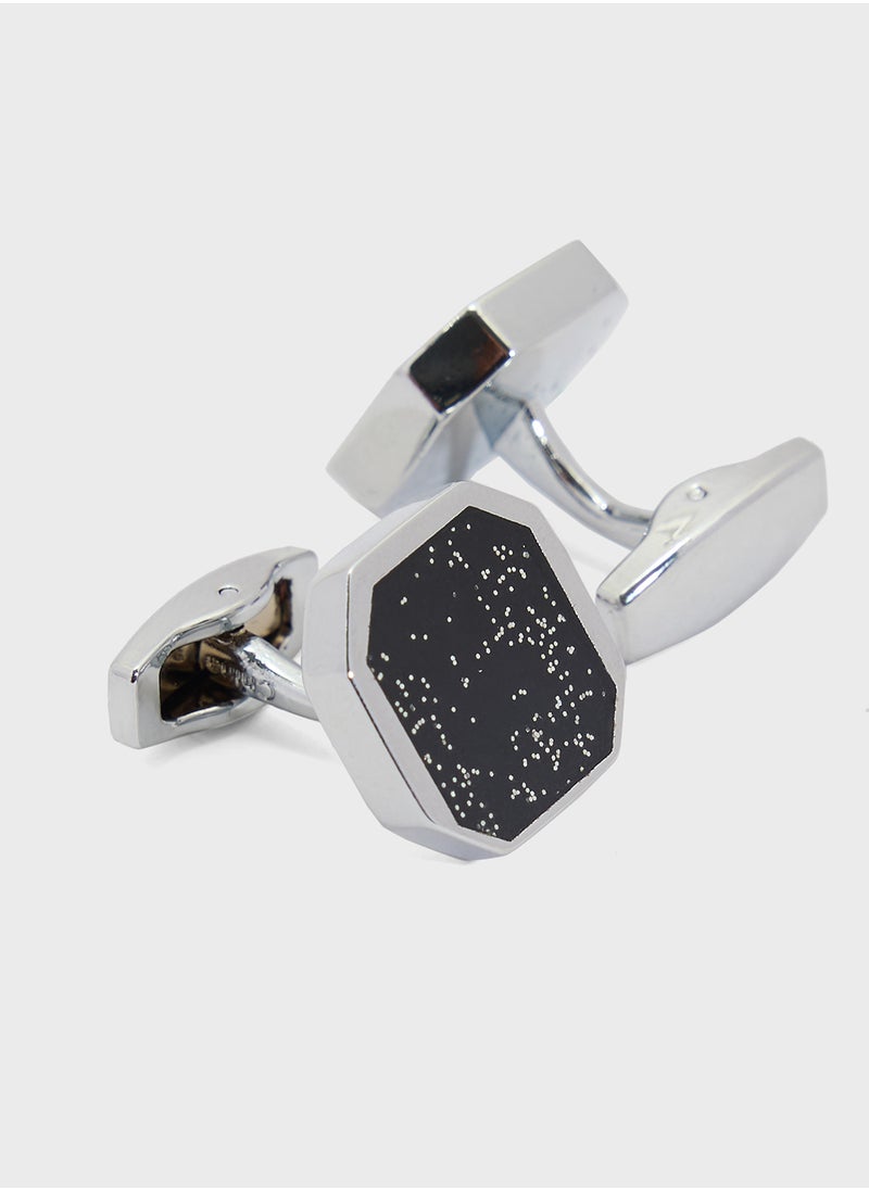 Robert Wood - Octagon Classic Cufflinks Gift Set - Image 1