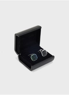 Robert Wood Octagon Classic Cufflinks Gift Set  - Image 4