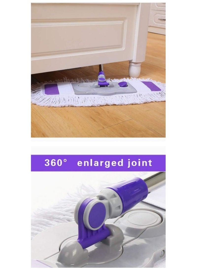 High-Density Cotton Mop with 360° Rotating Stainless Handle – Jumbo Cleaning Tool - Image 3