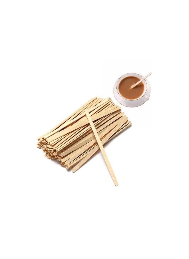 عام عصي تقليب القهوة من الخشب للقهوة والشاي 2000 قطعة - Image 1