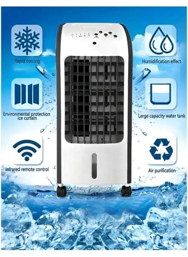 دينكس مكيف هواء صحراوي محمول يعمل بالماء طراز DX2539 بسعة خزان تبلغ 4 لترات، مصمم بثلاث سرعات. - Image 5