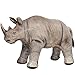 Jet Creations 36 Long Inflatable Rhinoceros Toy Gray Rhino Beast Figure for Safari Party Decoration Wildlife Photo Prop Realistic Design Easy to Inflate 1 pc - Image 2