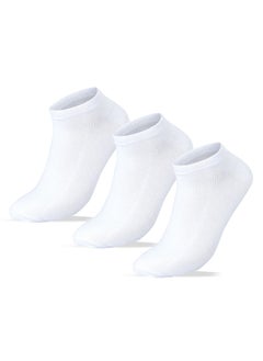 SAM SOCKS Sam Socks Set Of 3 Ankle Socks Women White  - Image 1