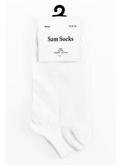SAM SOCKS Sam Socks Set Of 3 Ankle Socks Women White  - Image 5