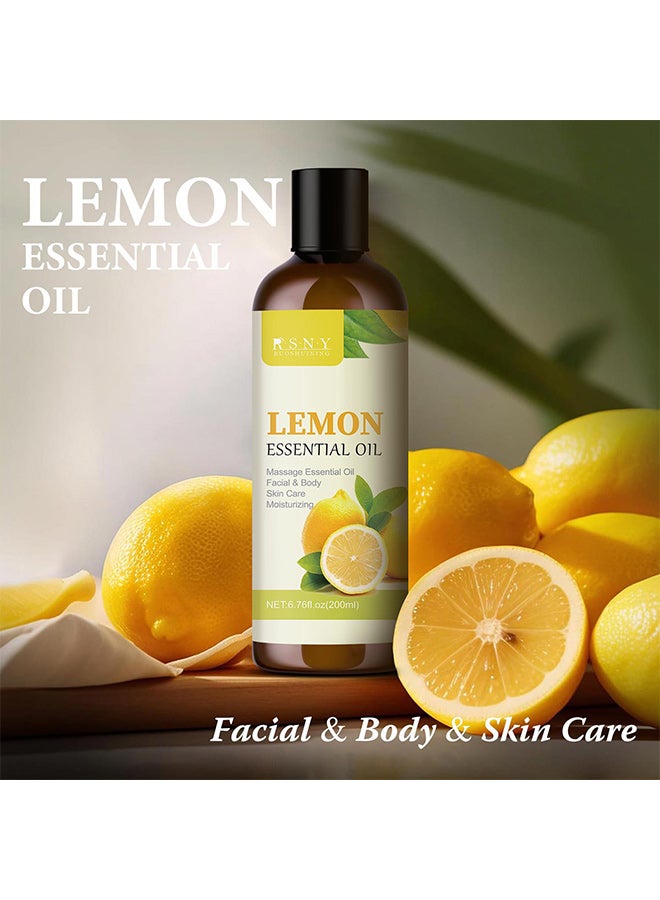 RSNY Lemon Massage Oil - 200ml - Image 4