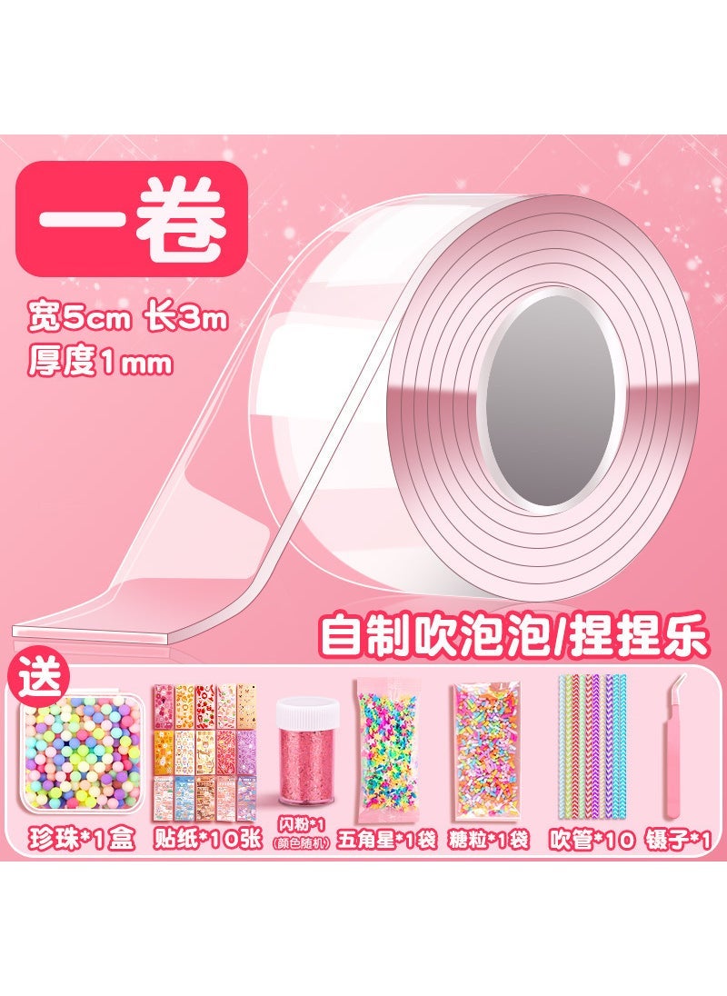Arabest Bubble blowing decompression artifact nano tape special water ball homemade nano glue hollow bubble pinch music material package - Image 3