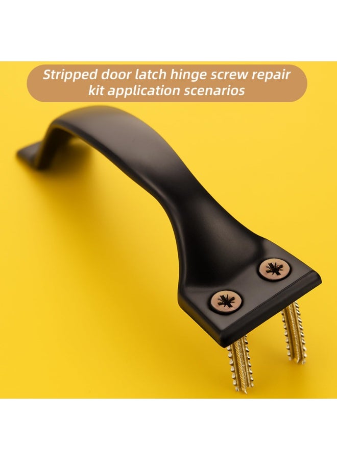 PAWSONIFY 50 Pack Heavy Duty Hollow Wall Anchors with Screws, Loose Hinge Hole Repair Kits, Ideal for Hinge Hole Repair and Concrete Wall, Hollow-Wall, Wooden Wall (6x32mm) - Image 4