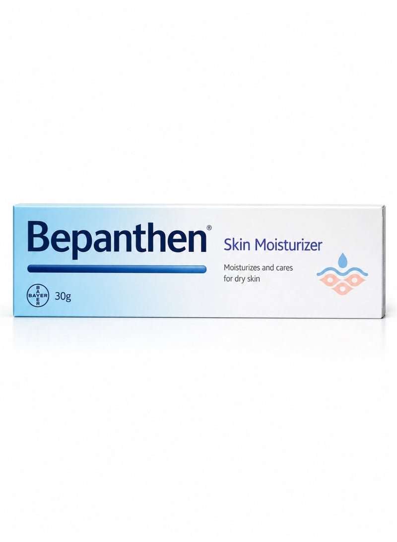 Bepanthen Skin Moisturizer Cream, Hydrating for Dry and Damaged Skin with Niacinamide and Provitamin B5, 30g - Image 2