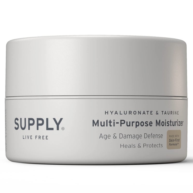 Supply Mens Facial Moisturizer  Lightweight PlantBased Daily Face Cream with Aloe Vera Green Tea  Shea Butter  AntiAging OilFree Hydration for Wrinkles Fine Lines  Firmness 34oz
