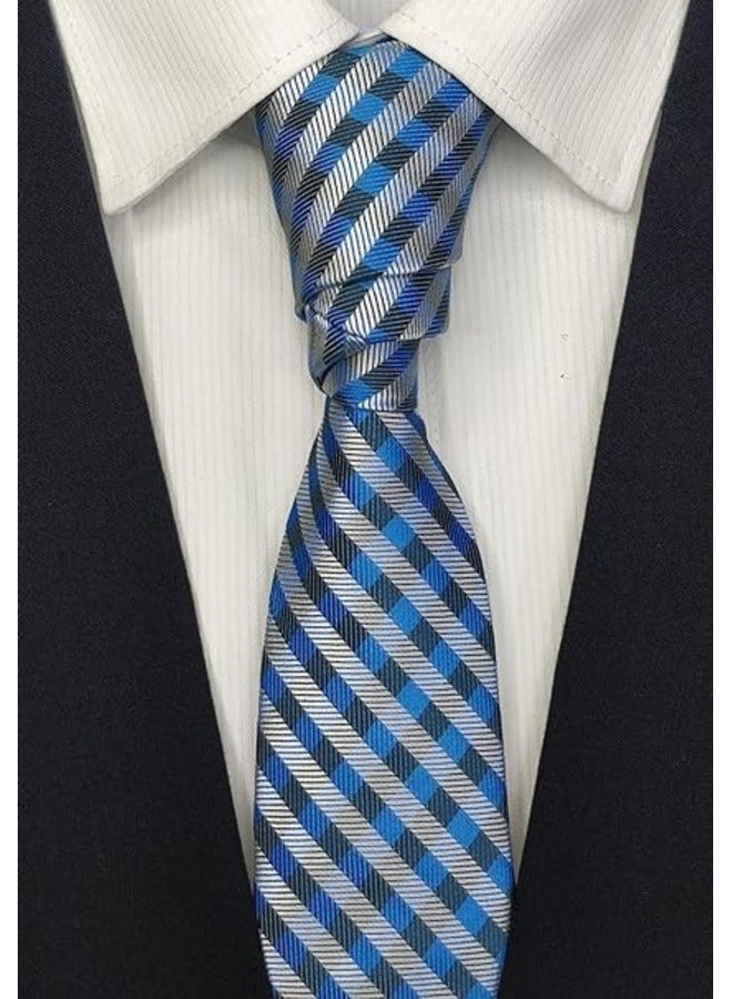 كينج مان ربطة عنق رسمية للرجال - ربطة عنق رجالي - ربطات عنق للقميص والبدلة - طراز حديث - Image 2