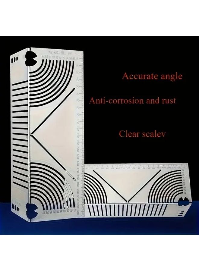 Adjustable Metal Marking Tool 90 Degree Accuracy Line Trimmer 20 65 For Woodworking DIY - Image 2
